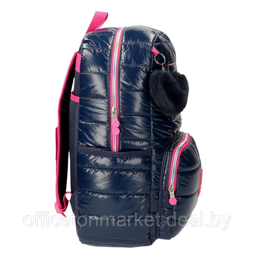Рюкзак школьный Enso "Make a wish" L, черный, розовый - фото 2 - id-p218087507