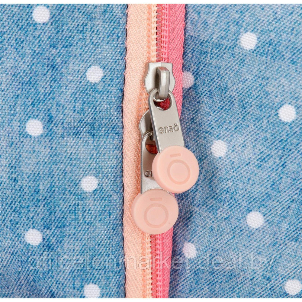 Рюкзак школьный Enso "Little dreams" L, голубой, розовый - фото 8 - id-p218087513