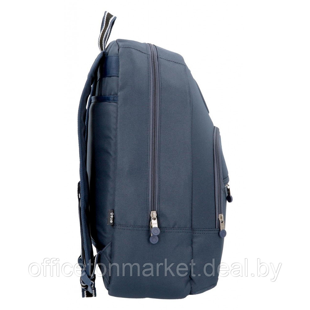 Рюкзак молодежный Enso "Basic" L, темно-синий - фото 2 - id-p218087515
