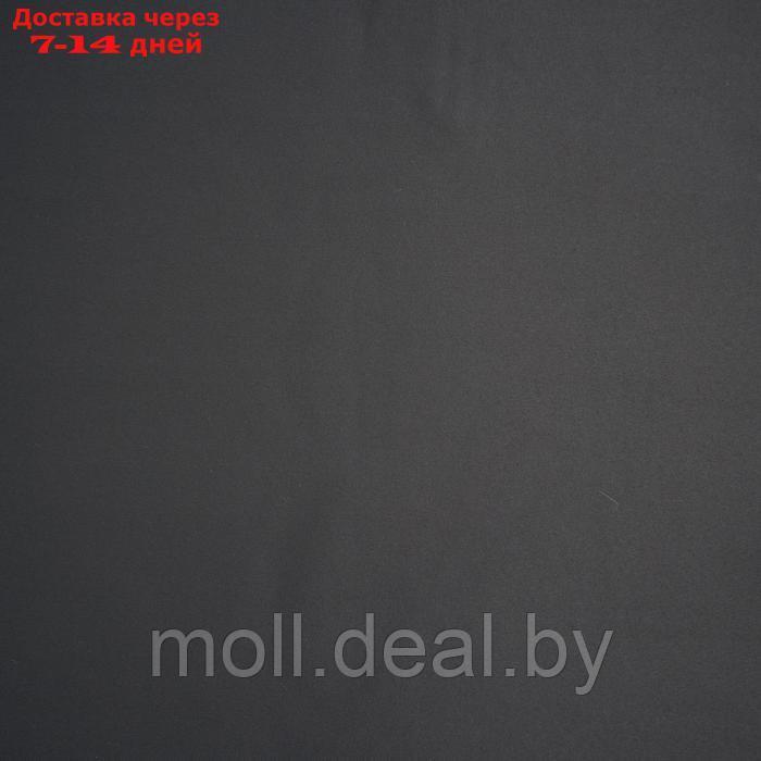 Штора портьерная блэкаут Witerra Матовый 135х260 см, черный, пэ 100% - фото 2 - id-p217522496
