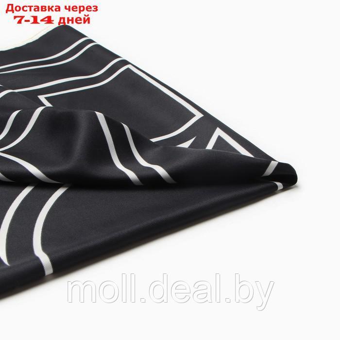Платок женский MINAKU 70*70 см, черный - фото 2 - id-p217523510