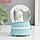 Сувенир полистоун водяной шар свет "Белый зайчик" МИКС 6,5х6,5х9,5 см, фото 4