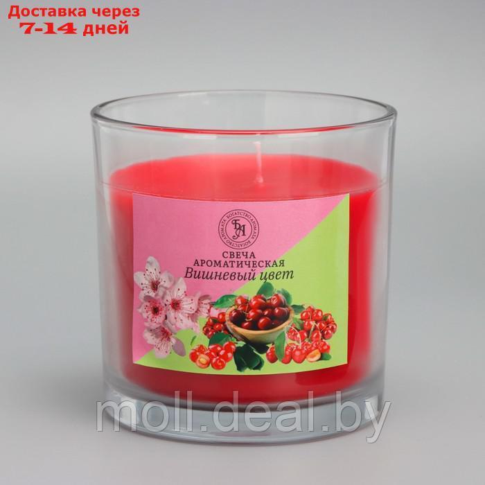 Свеча ароматическая "Cherry Blossom", вишнёвый цвет - фото 3 - id-p218073473