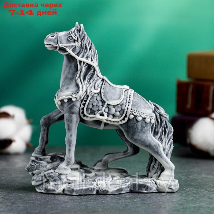 Фигура "Богатырский Конь в сбруе" 13см - фото 1 - id-p217522551