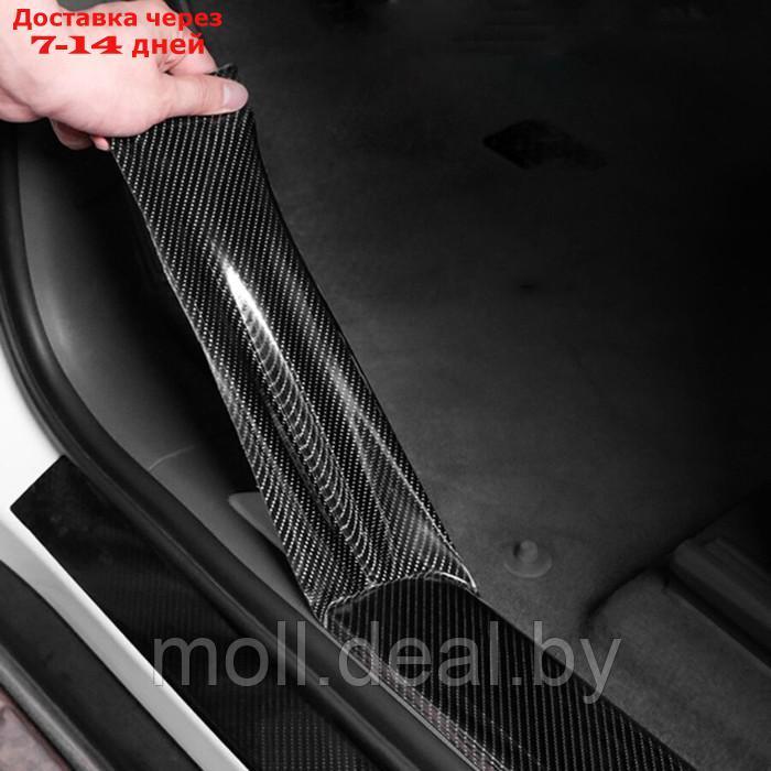 Защитная лента для автомобиля, под карбон, 7×300 см, самоклеящаяся - фото 3 - id-p218067411
