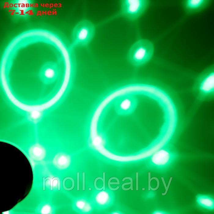 Фонарь садовый на солн. бат. "Диско шар" 13х6 см, LED-6-1.2V(SOLAR), пульт, USB, RGBW - фото 7 - id-p217523597