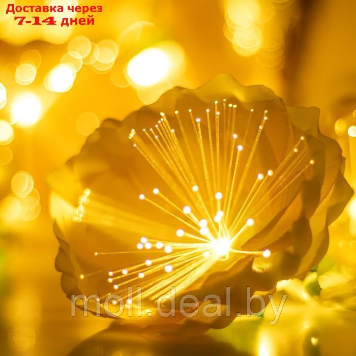 Декоративная подсветка "Лунник" 20хLED 4000К 5м желтый 500х9х9см - фото 1 - id-p217522592