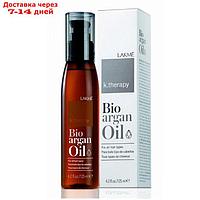 Аргановое масло для увлажнения и ухода за волосами Lakme K.Therapy Bio-argan Oil, 125 мл