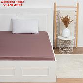 Простыня на резинке Twilight Mauve 160х200х25 см, 100% хлопок, мако-сатин, 114г/м2