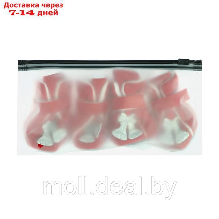 Ботинки "Бубенцы", набор 4 шт, размер L, красные - фото 6 - id-p217514159