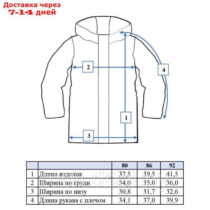 Ветровка для девочек, рост 80 см - фото 9 - id-p218071611