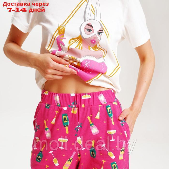 Пижама новогодняя женская (футболка и брюки) KAFTAN Girl, размер 48-50 - фото 5 - id-p218067665