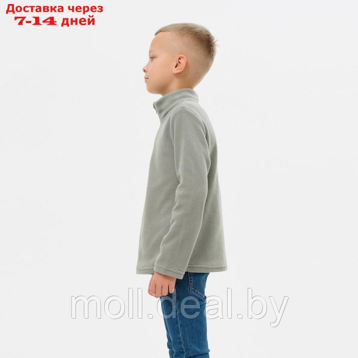Джемпер детский MINAKU цвет оливковый, размер 128 - фото 4 - id-p217514736
