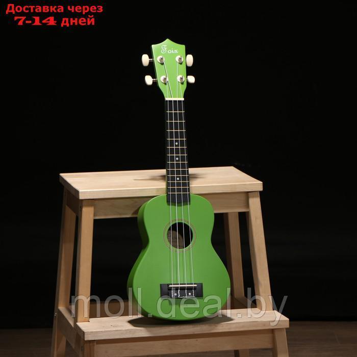 Укулеле Foix сопрано, зеленый - фото 1 - id-p218068104