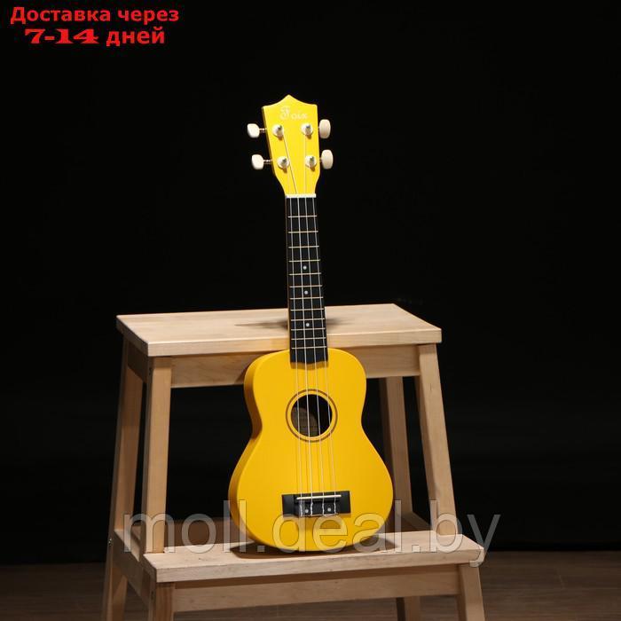 Укулеле Foix сопрано, желтый - фото 1 - id-p218068105
