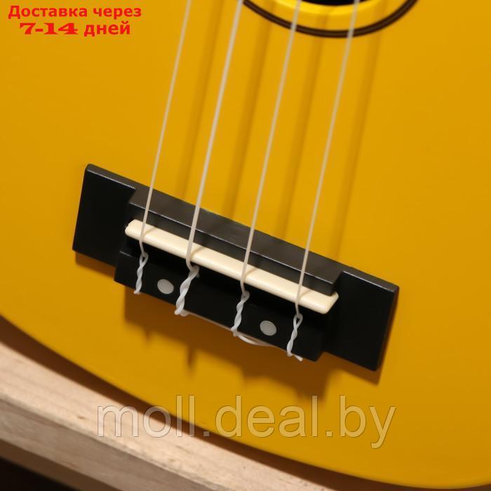 Укулеле Foix сопрано, желтый - фото 3 - id-p218068105