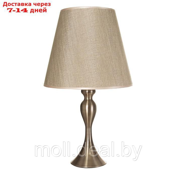 Настольная лампа "Гелия" Е27 40Вт латунь 30х30х46 см - фото 7 - id-p217515142