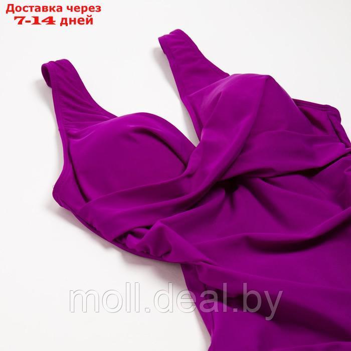 Купальный костюм слитный MINAKU цвет фиолетовый, р-р 48 - фото 2 - id-p218068245