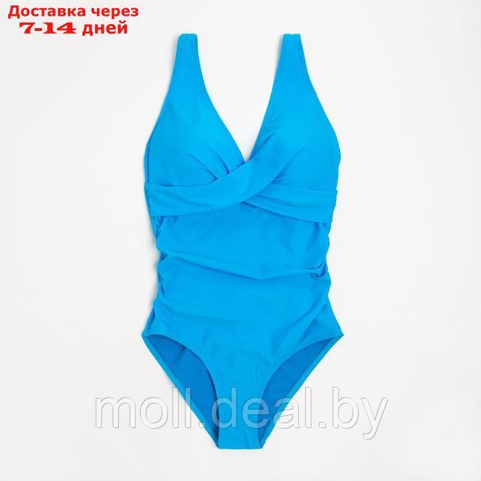 Купальный костюм слитный MINAKU цвет синий, р-р 52 - фото 1 - id-p218068250