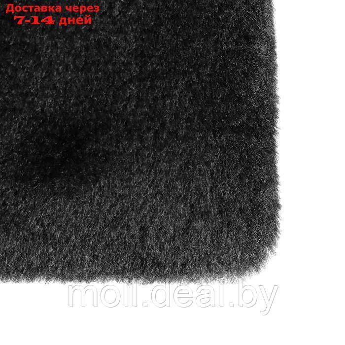 Накидка на сиденье Skyway ARCTIC, 33х39 см, искусственный мех, без спинки, черный, S03003002 - фото 6 - id-p217523903