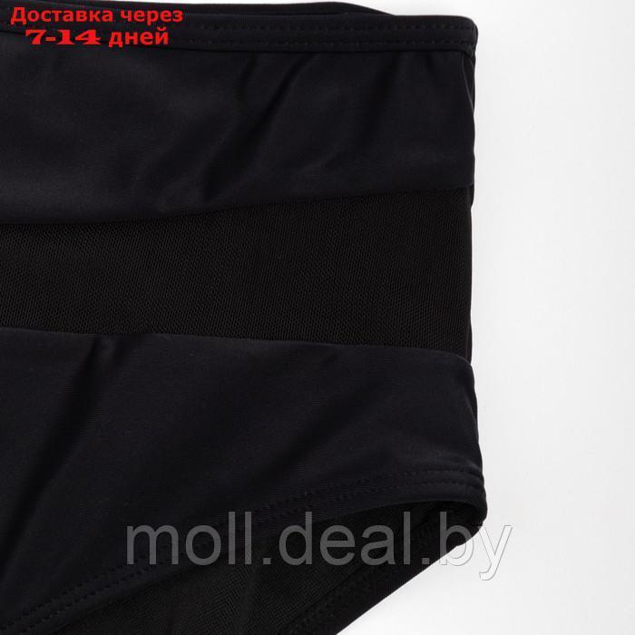Купальник женский раздельный со вставками MINAKU цвет черный, размер 42 - фото 8 - id-p217515923