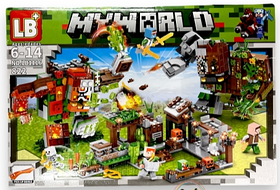 Конструктор Майнкрафт My World 822 детали LB1116