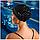Шапочка для плавания взрослая, тканевая, обхват 54-60 см, цвет черный, фото 5