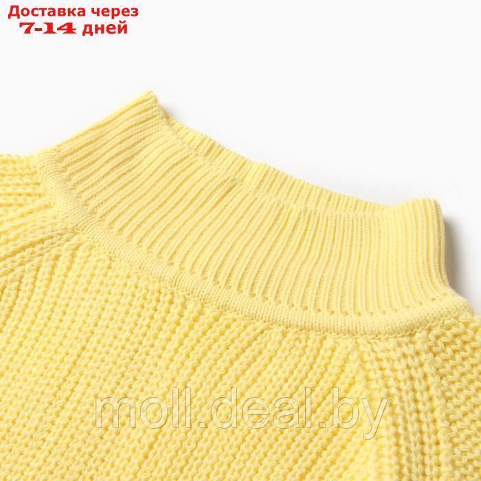 Свитер для девочки MINAKU, цвет жёлтый, рост 116 см - фото 2 - id-p218072880