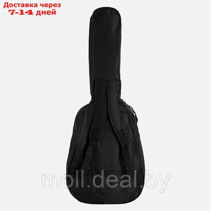 Чехол для гитары, черный, 105 х 41 см, утепленный - фото 3 - id-p218068961