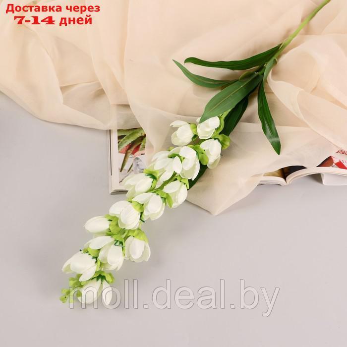 Цветы искусственные "Дремлик садовый" 3х84 см, белый - фото 1 - id-p217516886