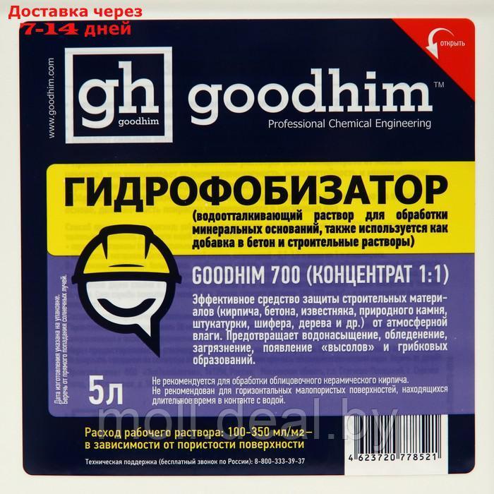 Гидрофобизатор на водной основе GOODHIM 700 (концентрат 1:1), 5 л - фото 3 - id-p217523044