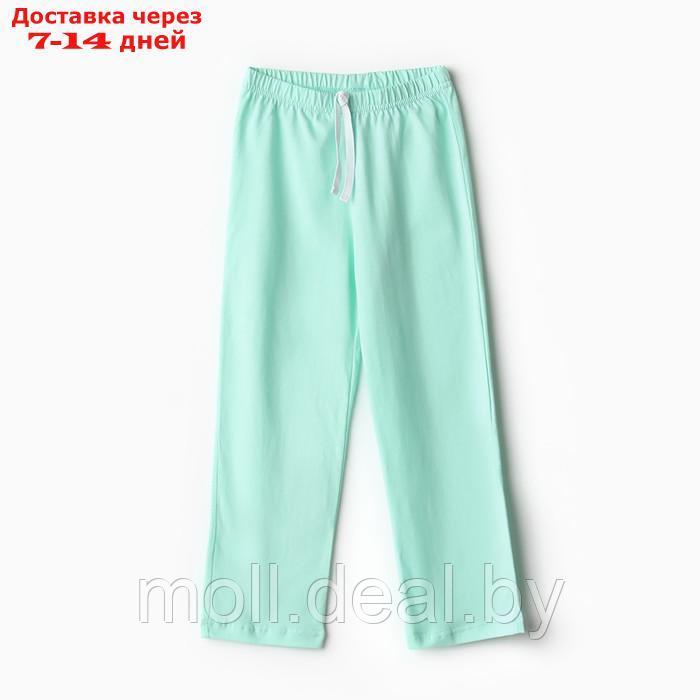 Пижама детская (рубашка и брюки) MINAKU, цвет мятный, рост 98 см - фото 7 - id-p218072988