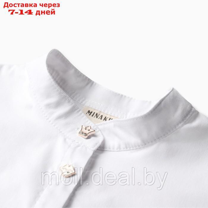 Платье для девочки MINAKU цвет белый, рост 122 см - фото 8 - id-p218073013