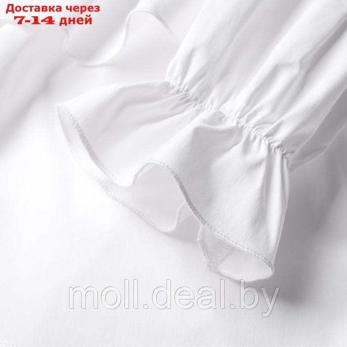 Платье для девочки MINAKU цвет белый, рост 122 см - фото 10 - id-p218073013