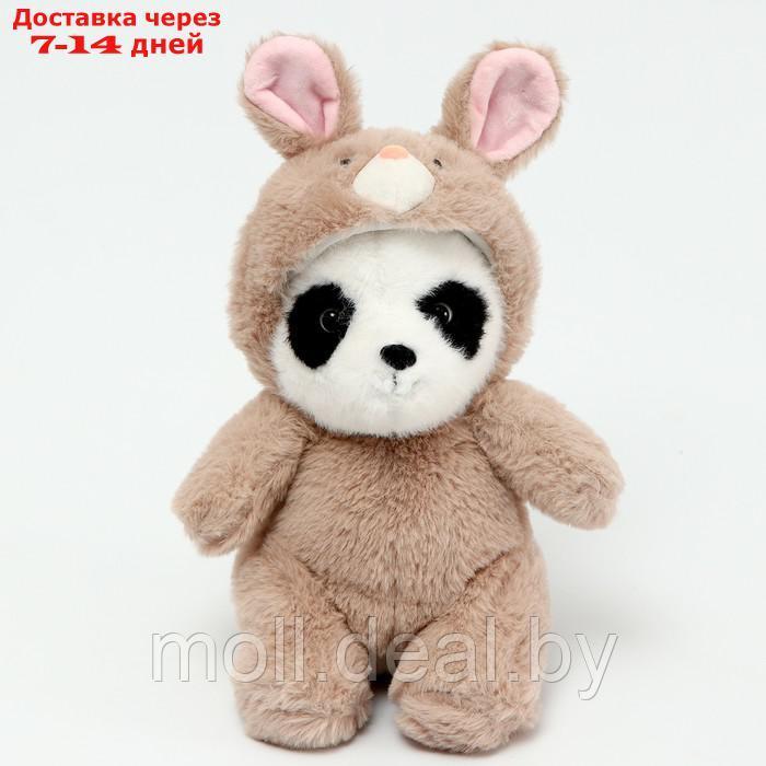 Мягкая игрушка "Панда" в костюме зайки, 25 см - фото 9 - id-p218073056