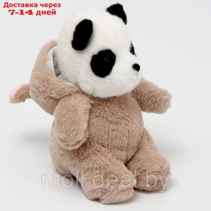Мягкая игрушка "Панда" в костюме зайки, 25 см - фото 10 - id-p218073056