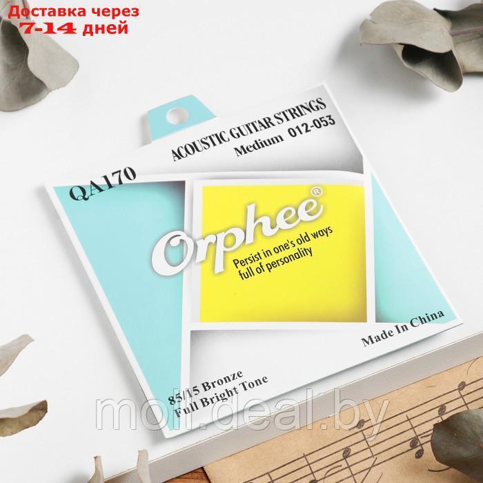 Струны для акустической гитары Orphee QA170, 012-053 - фото 1 - id-p217523177