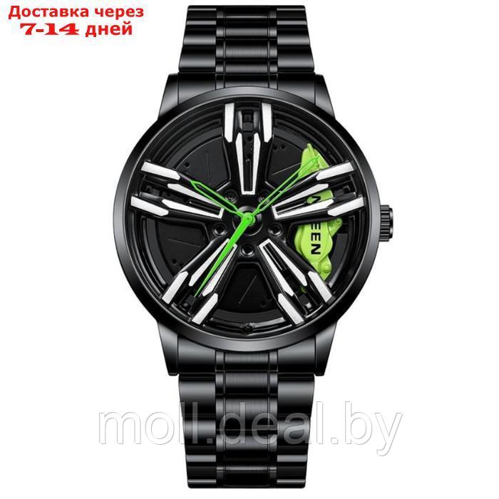 Часы наручные кварцевые мужские, d-4.4 см, ремешок l-26 см, 3 АТМ - фото 1 - id-p218069701