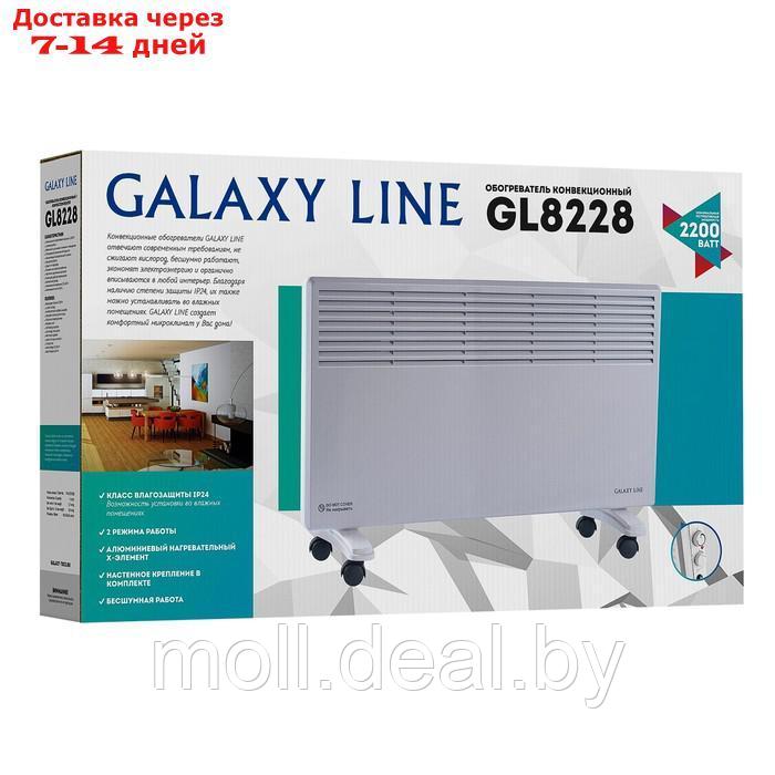 Обогреватель Galaxy GL 8228, конвекторный, 2200 Вт, 20 м², черный - фото 5 - id-p217523313