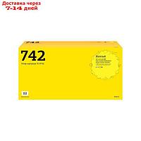 Лазерный картридж T2 TC-H742 (CE742A/CE742/742A/42A/CP5225) для принтеров HP, желтый