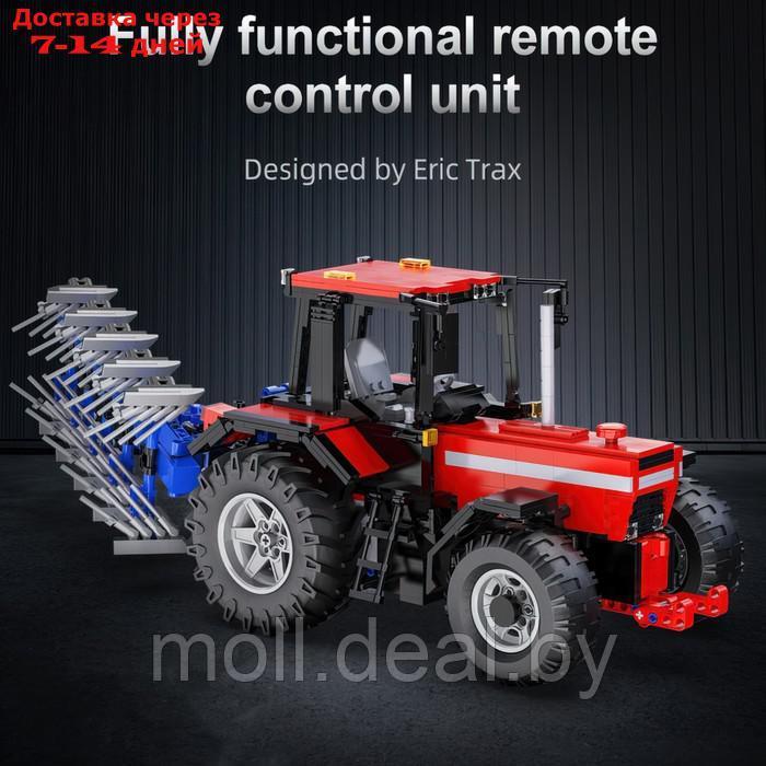 Конструктор техно "Фермерский трактор с косилкой", радиоуправляемый, 1675 деталей - фото 3 - id-p218073335