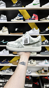 Кроссовки WTR Nike Air Force 1 Low Camo White Grey