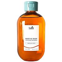 Шампунь тонизирующий для сухой кожи головы LA'DOR ROOT RE-BOOTVITALIZING SHAMPOO (PROPOLIS & CITRON)