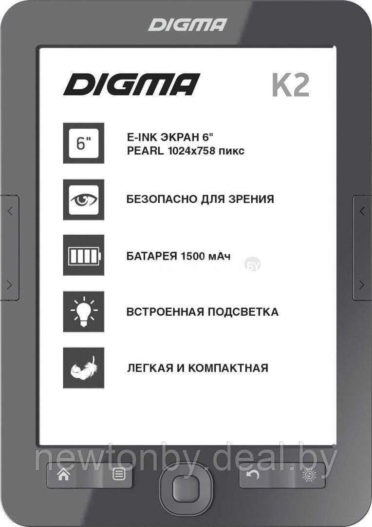 Электронная книга Digma K2