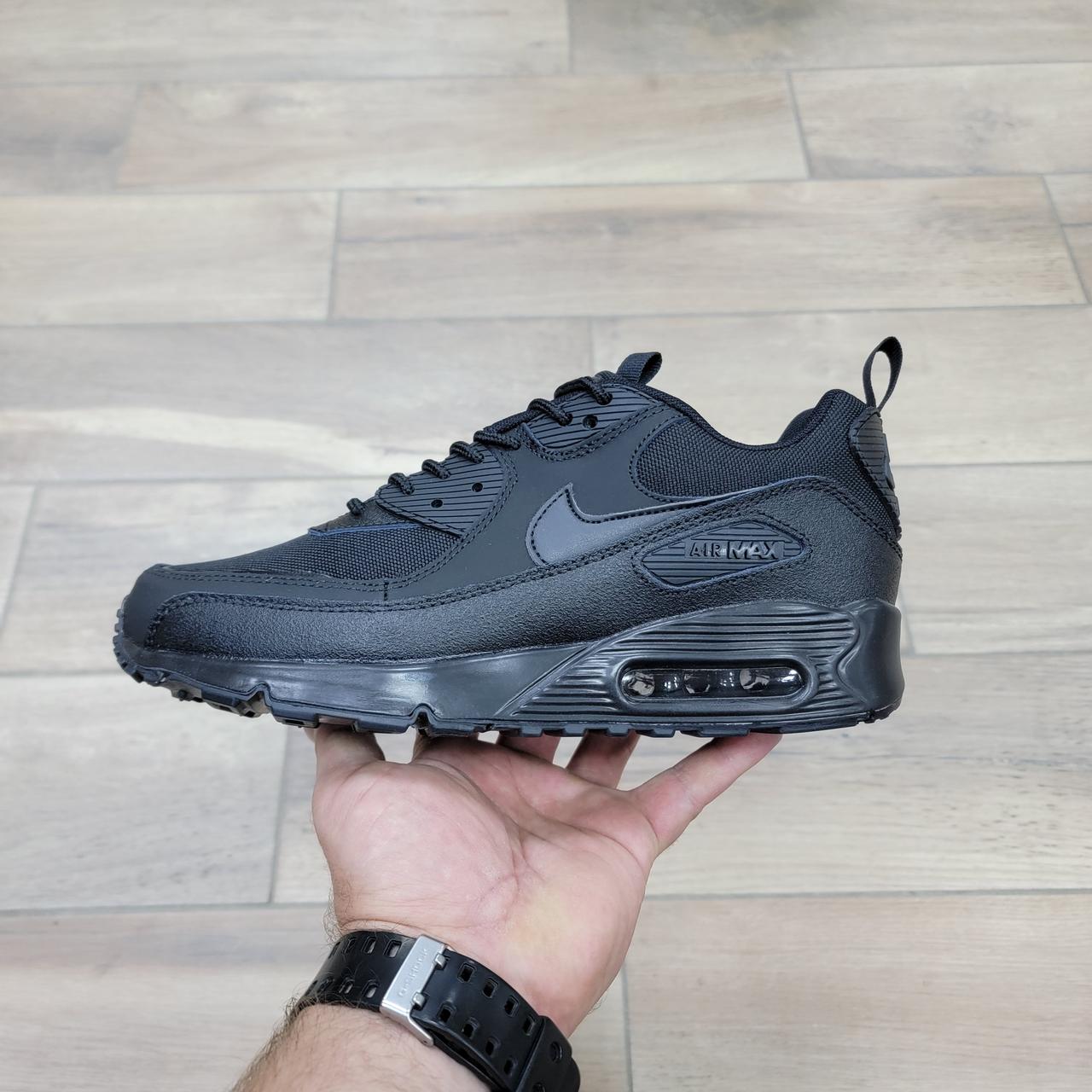 Кроссовки Nike Air Max 90 Surplus Black Infrared 45 - фото 1 - id-p218089714
