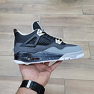 Кроссовки Jordan 4 Retro Fear Pack с мехом, фото 2