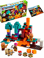 60105 Конструктор My World Искаженный лес, 305 деталей, Майнкрафт (аналог LEGO)