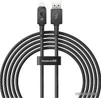 Кабель Baseus Unbreakable Series USB Type-A - Lightning (2 м, черный)