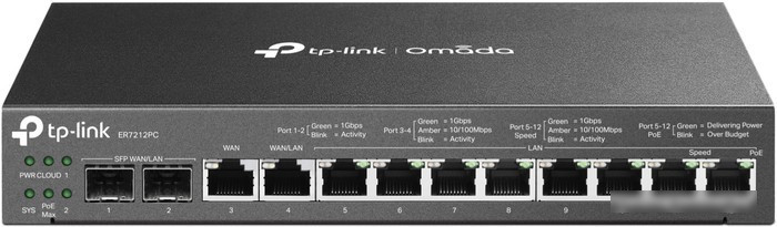 Маршрутизатор TP-Link Omada ER7212PC - фото 1 - id-p218091594