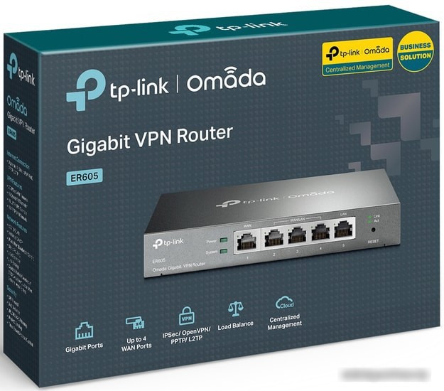 Маршрутизатор TP-Link ER605 - фото 5 - id-p218091595